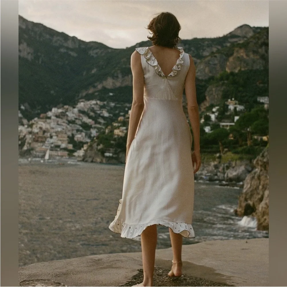 Doen silk dress - Picture 2 of 10